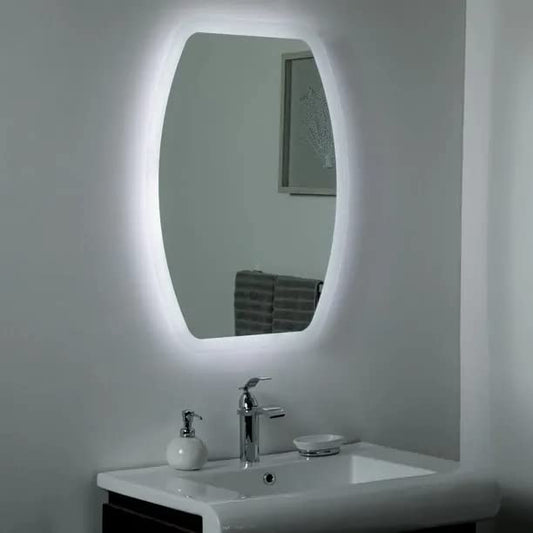 3D Modern Imported Touch Sensor Lexy LED Wall Mount Glass Mirror