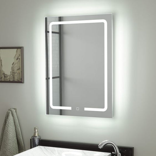 3D Rectangle Glass LED Mirror