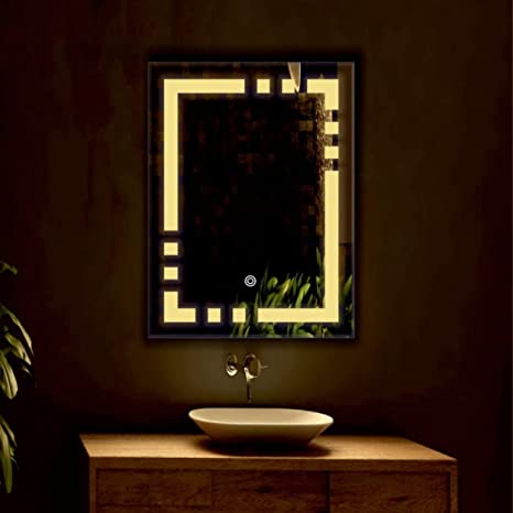 Border uneven breaks LED Mirror