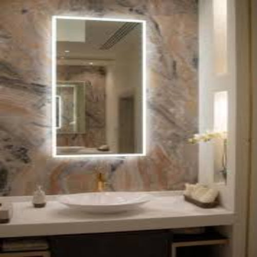 Chic & Minimalist Rectangular LED Bathroom Mirror