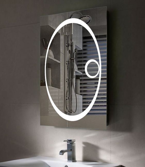 Modern Designed Luxury Round shape Bathroom mirror