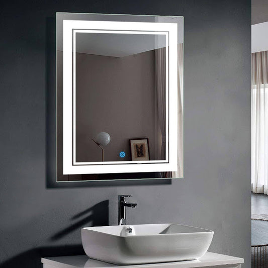 Rectangular LED Wall Mirror