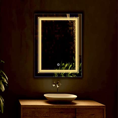 Rectangular glass LED Mirror