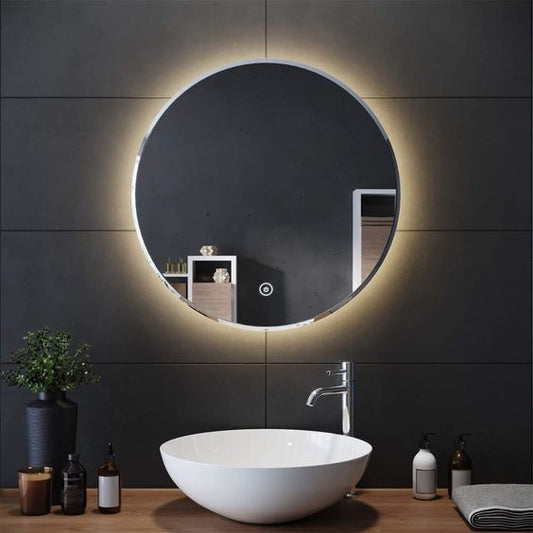 Round Magnifying LED Makeup Mirror