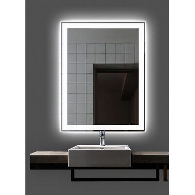 Wade Logan Abbotsford Lighted Bathroom Vanity Mirror