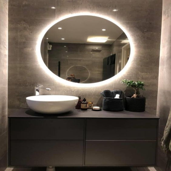 Venetian Image LED Mirror