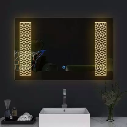 Frameless Fine Led Mirror 12 With Touch Sensor Lighted Mirror