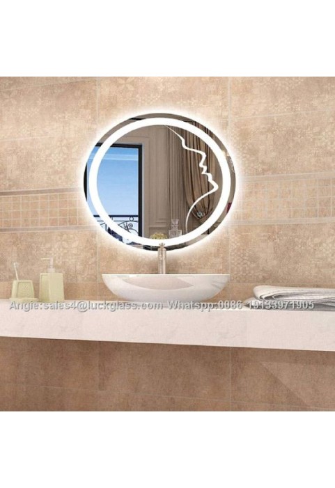 Modern Designed LED Round Shape Bathroom Mirror