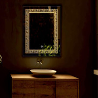 Designer border wall mounted LED  Mirror