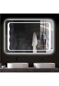 Modern Designed LED Rectangular Bathroom Mirror