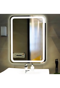 Orren Ellis Hanlin LED Lighted Vanity Wall Mirror