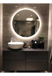 Venetian image led mirror