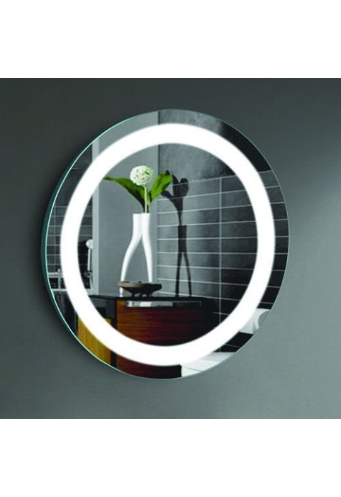 Warm White Glass  LED Mirror